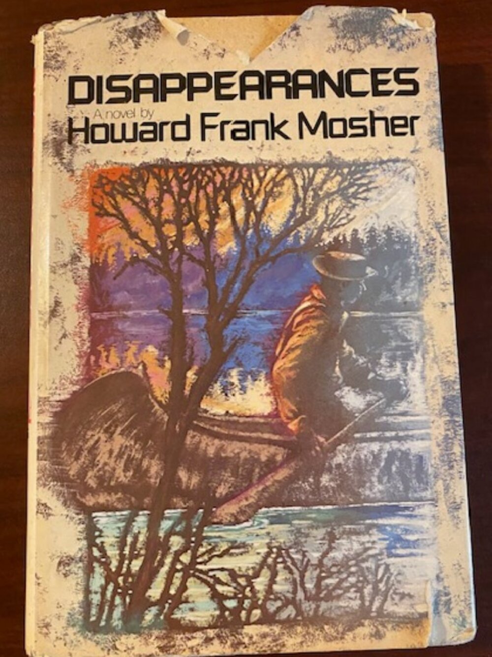 DISAPPEARANCES HOWARD FRANK MOSHER 1ST ED DJ 1977 Newspaper clippings